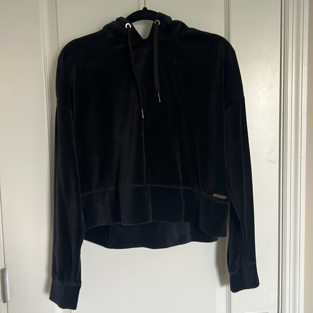 NWOT Calvin Klein Performance Velvet Athletic Sweatshirt